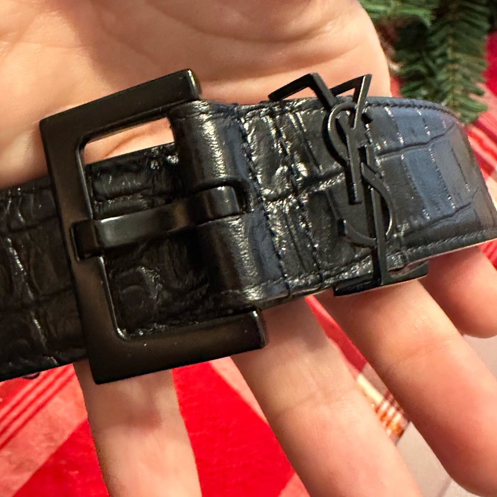 NWT Authentic Saint Laurent Belt